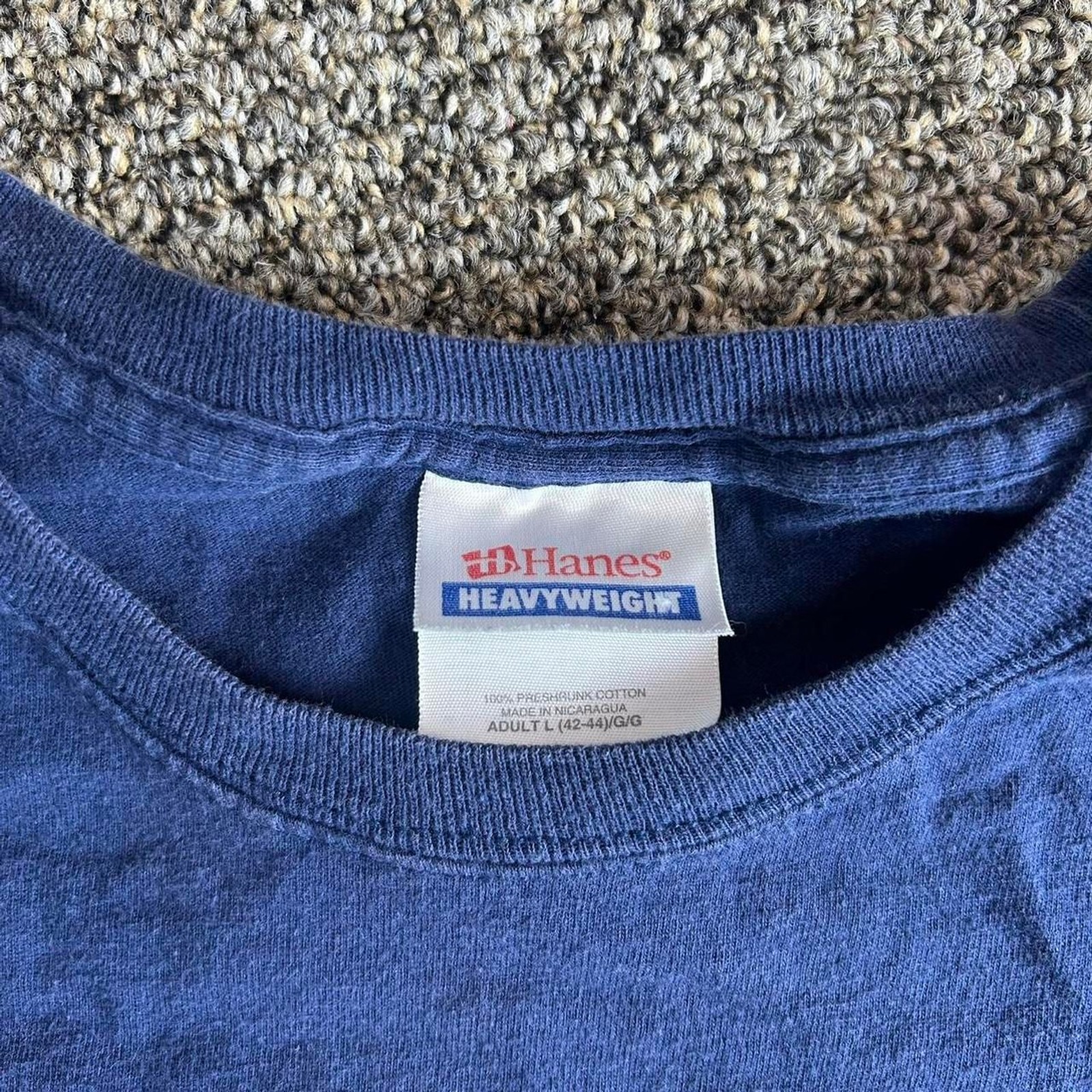 Unbranded Men’s Blue and Navy T-shirt