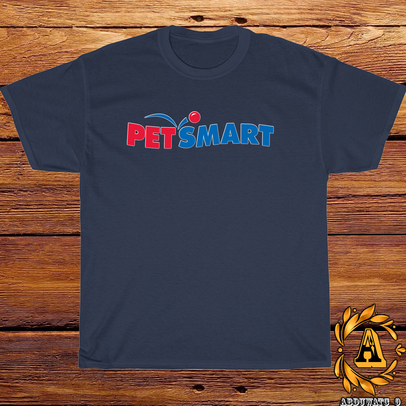 PetSmart Pet Supplies Logo Black/ Grey/ White/ Navy / Red T-Shirt Size S-5XL
