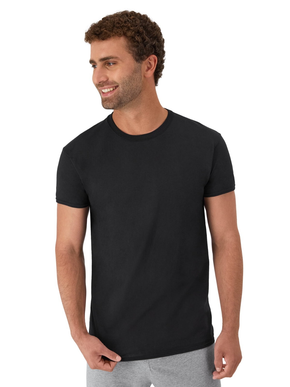 6 Pack Hanes Men’s Value Pack Assorted T-Shirt Undershirts Size S-3XL NEW