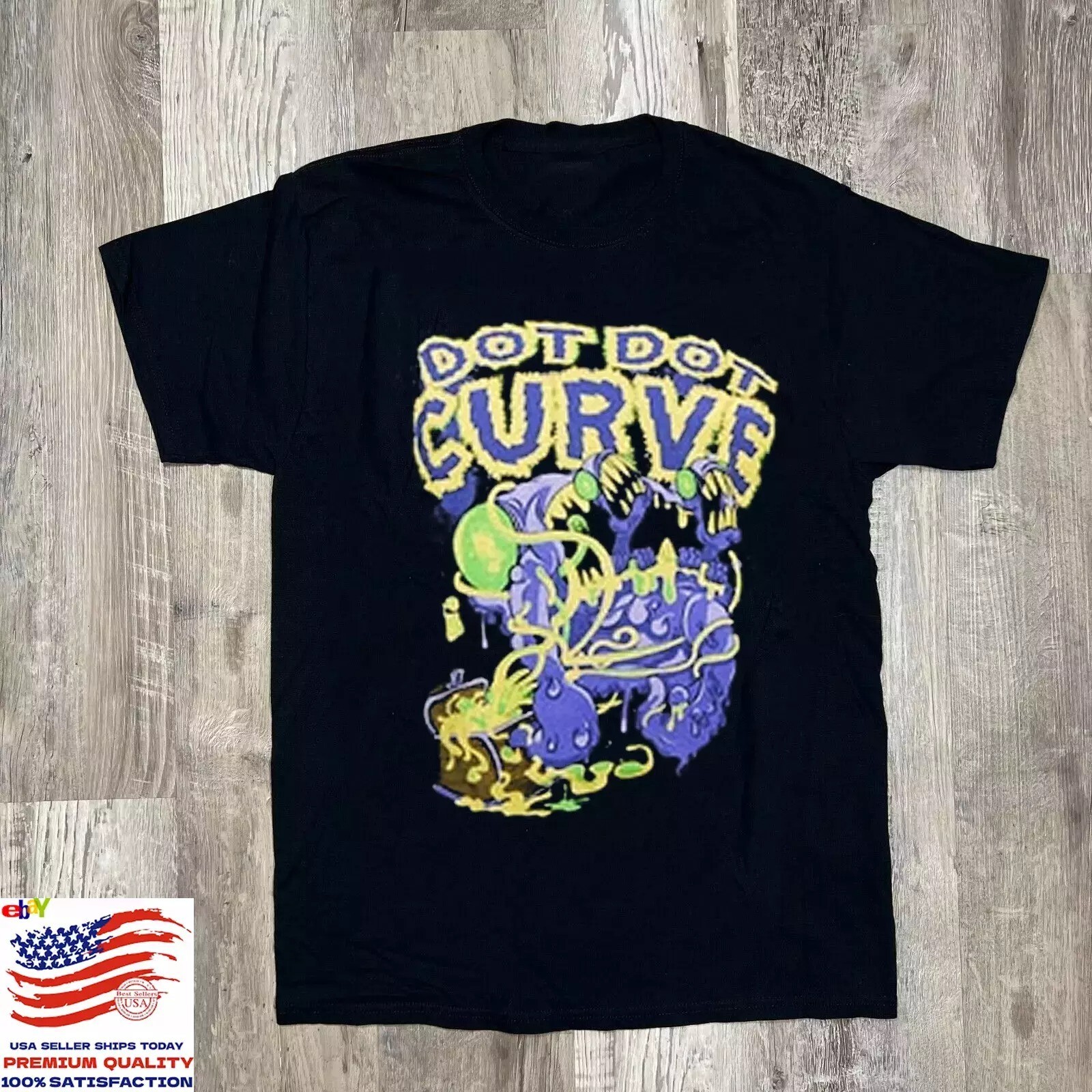 Dot Dot Curve Treasure Monster T Shirt Full Size S-5XL BL1232