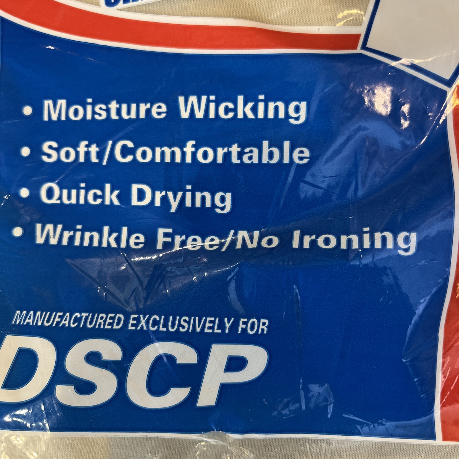 Pack of 3 DSCP Skilcraft Army T-Shirt Moisture Wicking Sand Tan Size LARGE