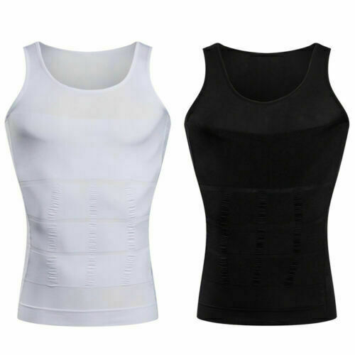Shaper Men’s Body Shaper Toning T-Shirt Ultra Durable Tank Compression Underwear