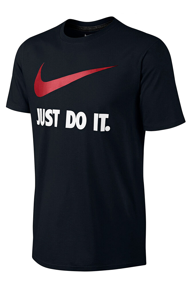Nike Men’s Active Wear Just Do It Swoosh Graphic Athletic Workout Gym T-Shirt
