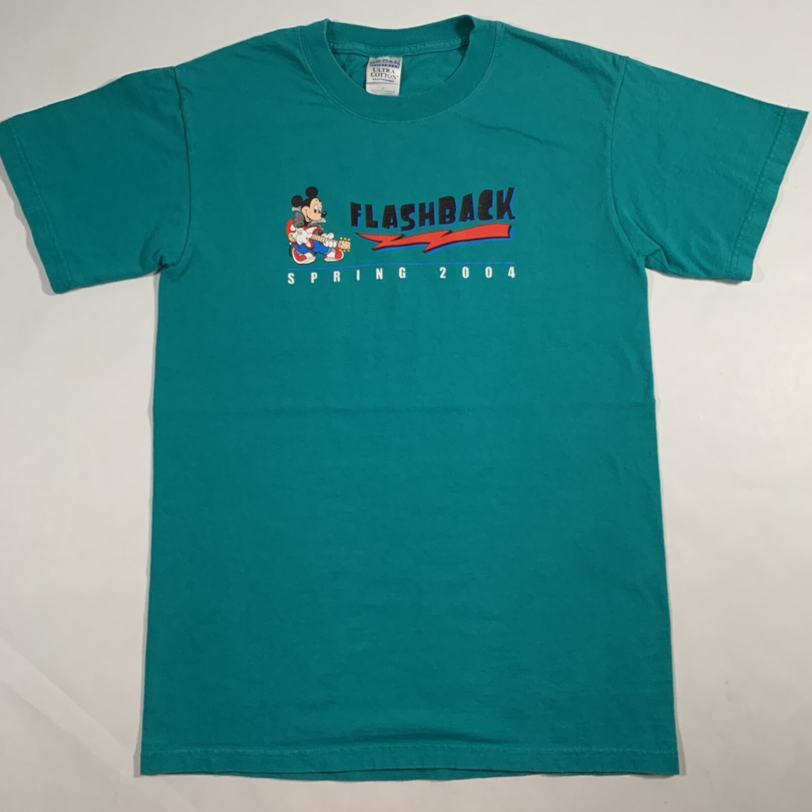 Vintage Disney Flashback Spring 2004 T-Shirt Mens Small Hyperion Broadway Mickey