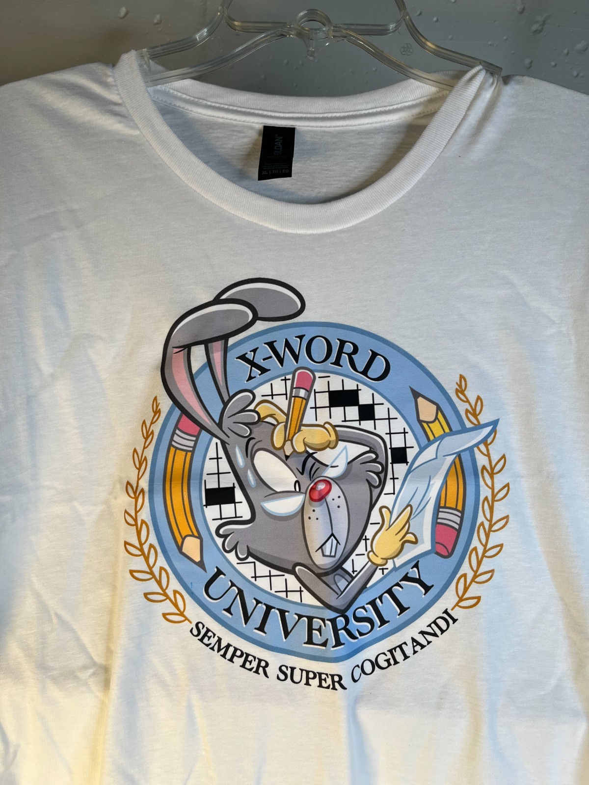 Attention X-Word Muggles! Gildan X-Word University Rabbit T-Shirts Here!