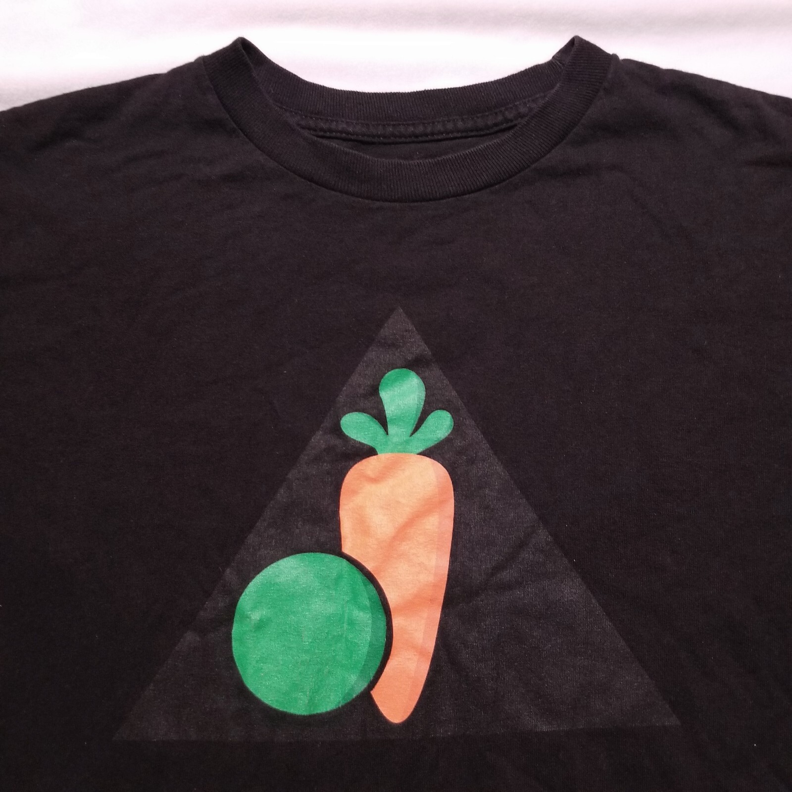 Peas & Carrots PNC Intl Casey Veggies T Shirt Sz M Black Y2K Anwar Carrot Rap
