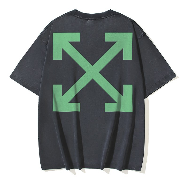 Off White T-Shirt Black / White S-M-L-XL