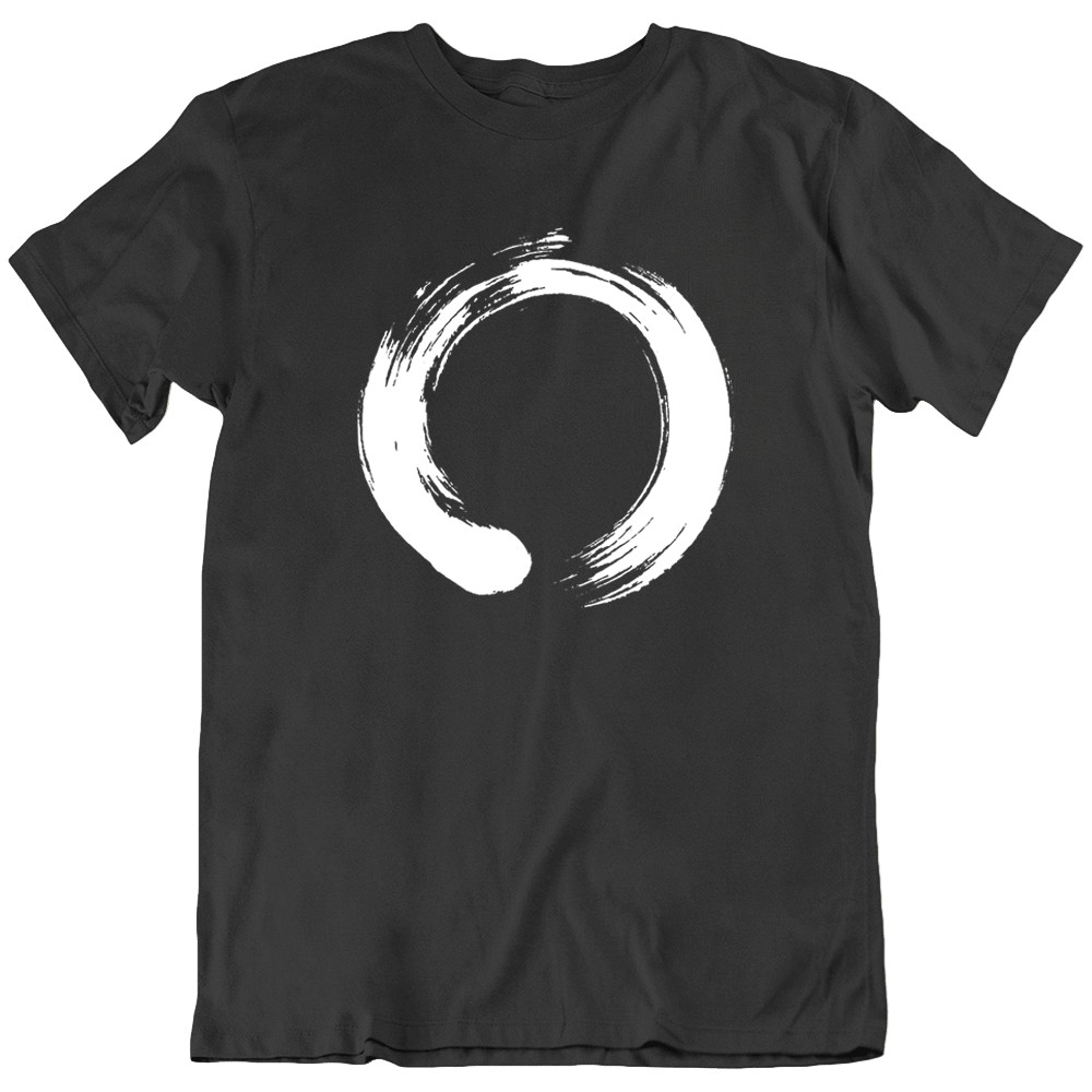 Enso Zen Circle Japan Japanese Buddhism Meditation Yoga T-Shirt Tee Gift New