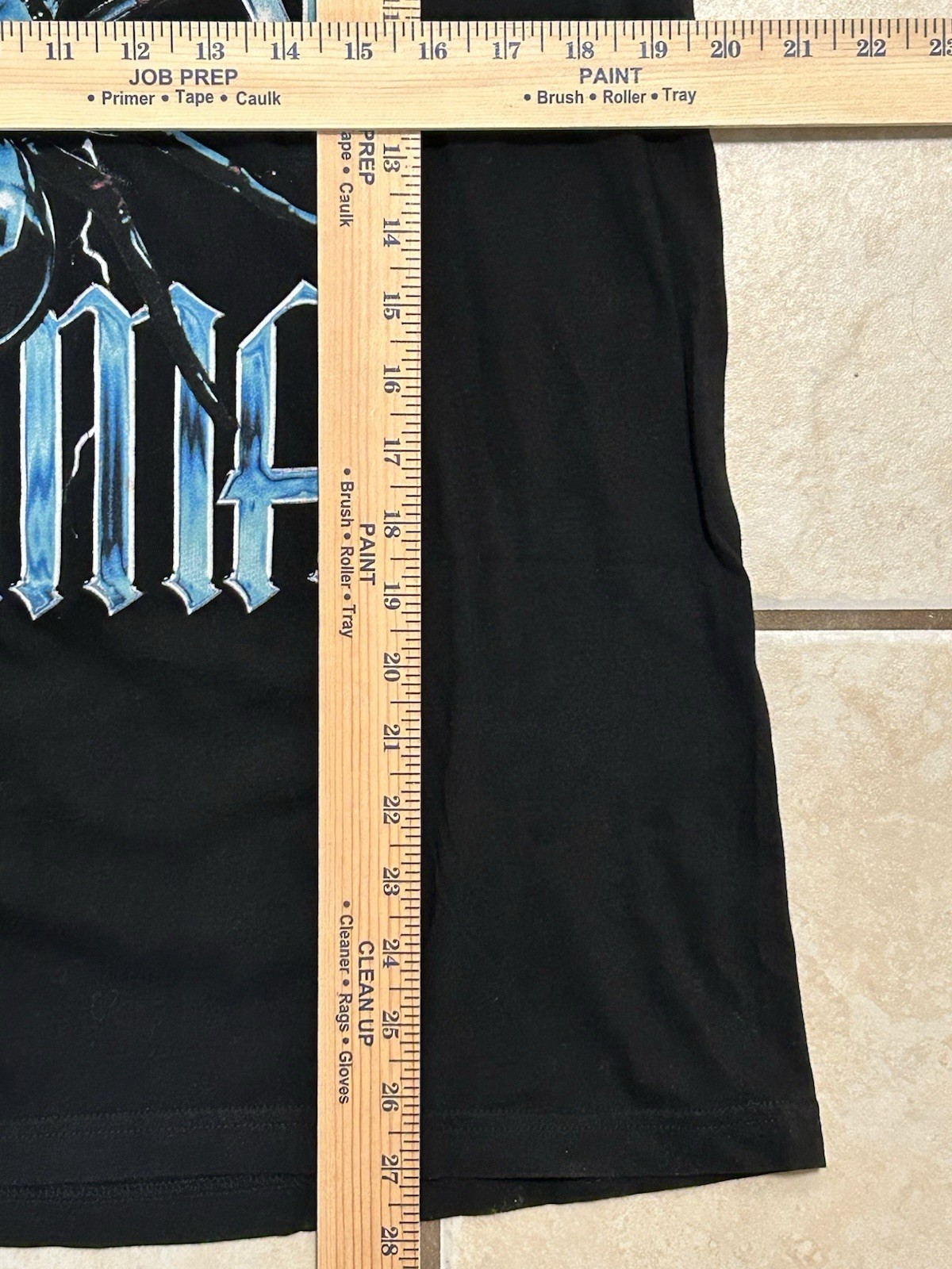 Peso Pluma Double P Spider Tour Shirt Size Large
