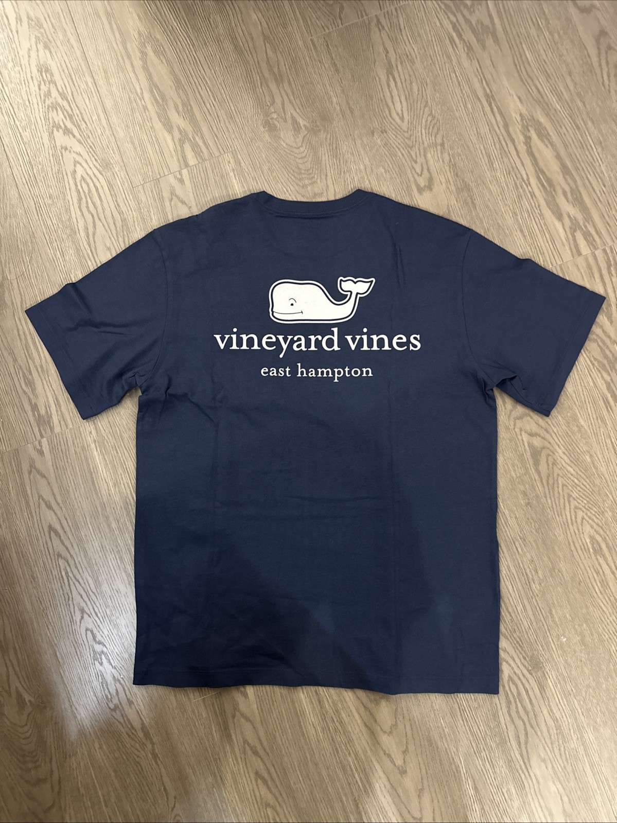 Rare New Vineyard Vines Hamptons Pocket Tee Shirt – Navy – Men’s Small