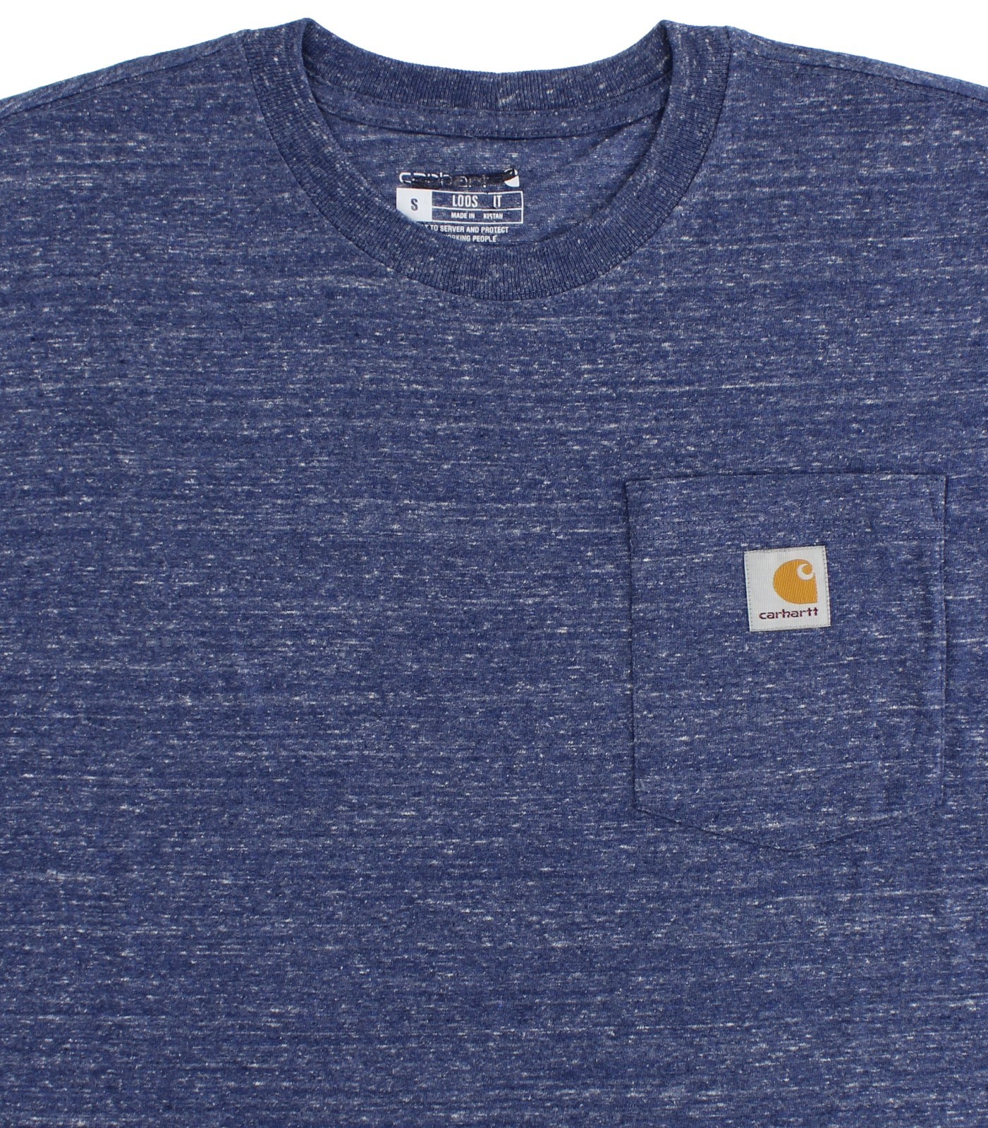 Carhartt Men’s T-Shirt, Heavyweight Loose Fit Short Sleeve Crew Neck Pocket Tee