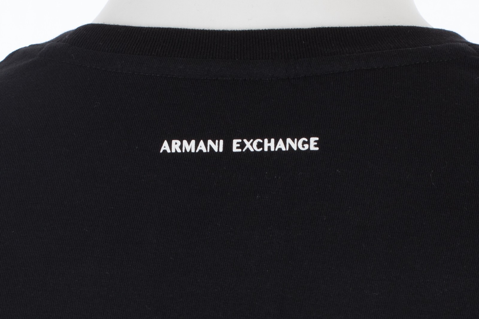 ARMANI EXCHANGE Black X LOGO Short Sleeve Slim Fit Designer Graphic T-shirt NWT