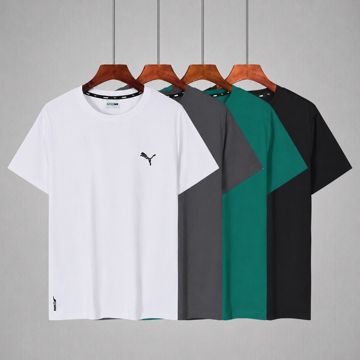Puma Men’s 180gsm Sorona Logo T-Shirt 4 Colors, Sizes L-4XL