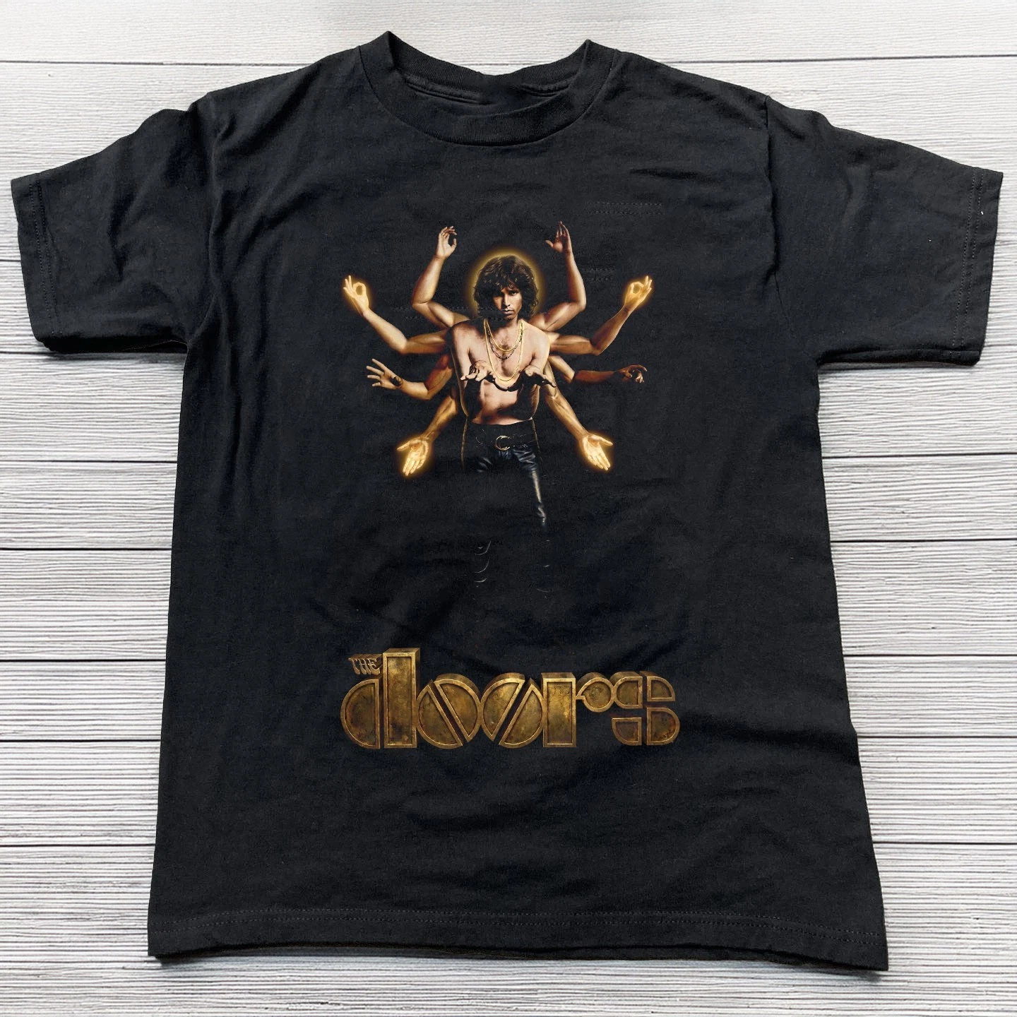The 60s Doors Jim Morrison Shirt Psychedelic Shiva Classic Rock Graphic Tee