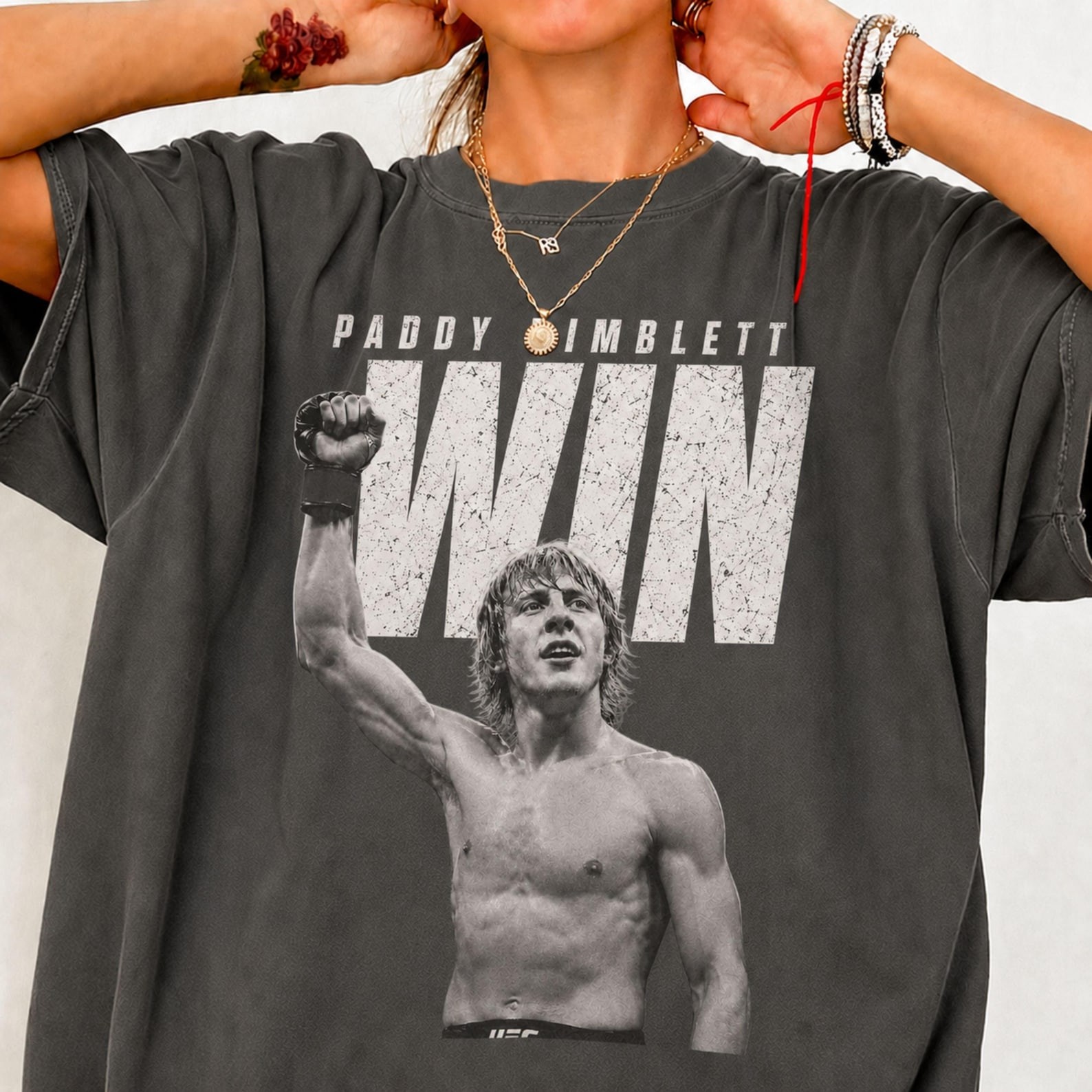 Paddy Pimblett Shirt, The Baddy Vintage Bootleg Tee, Fighter , UFC Fan T-shirt