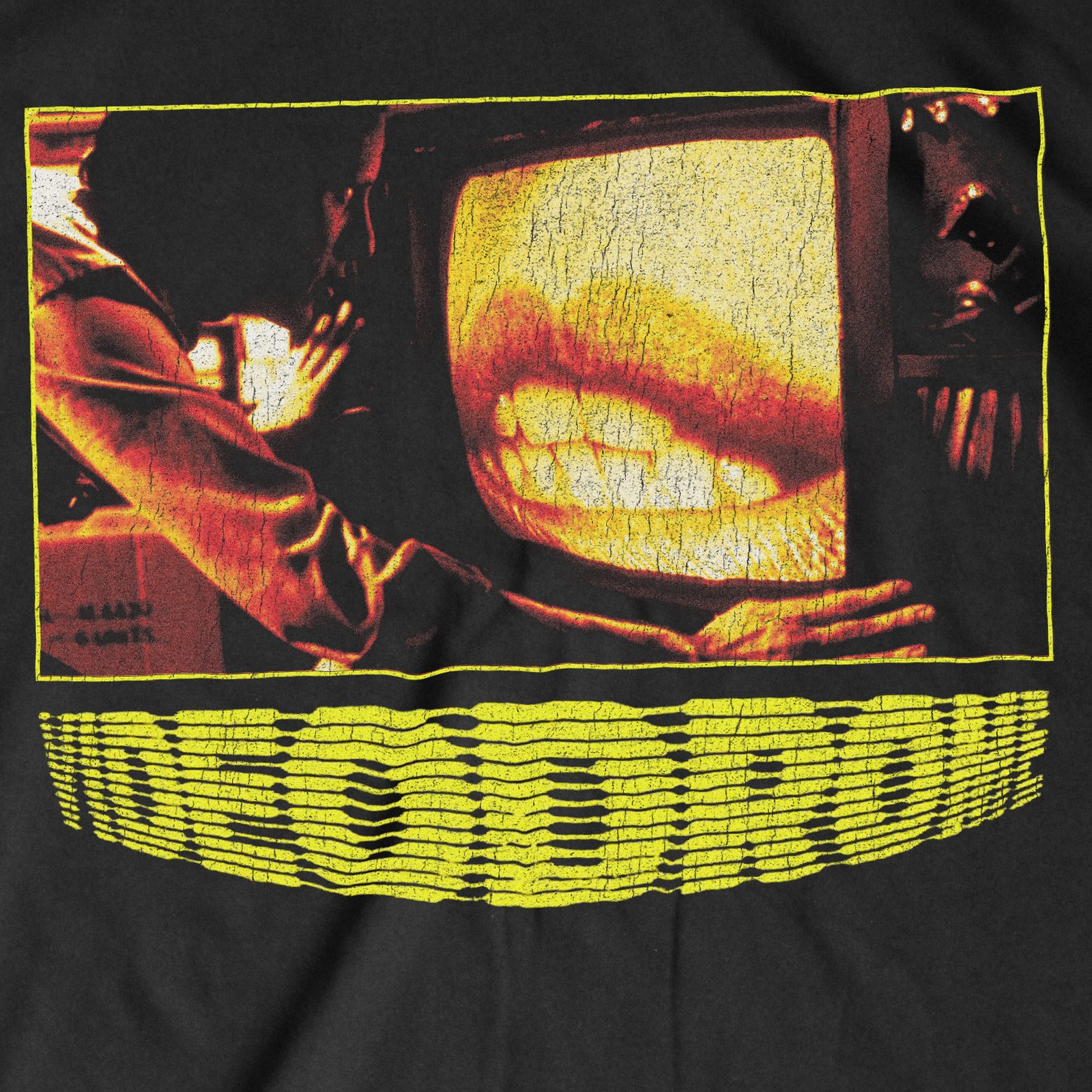 Videodrome T Shirt – David Cronenberg Cult Film Tee, 80s Body Horror film tee