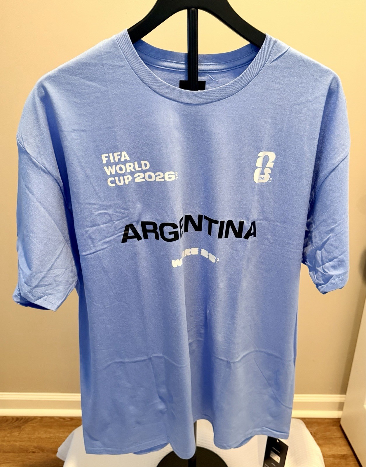 FIFA World Cup 2026 Argentina Shirt– Official “We Are 26” Team Argentina T-Shirt