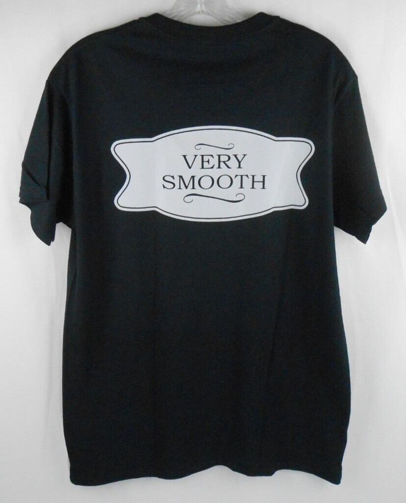Suavecito Tequila Very Smooth Adult M Black Novelty Logo T-Shirt by Gildan