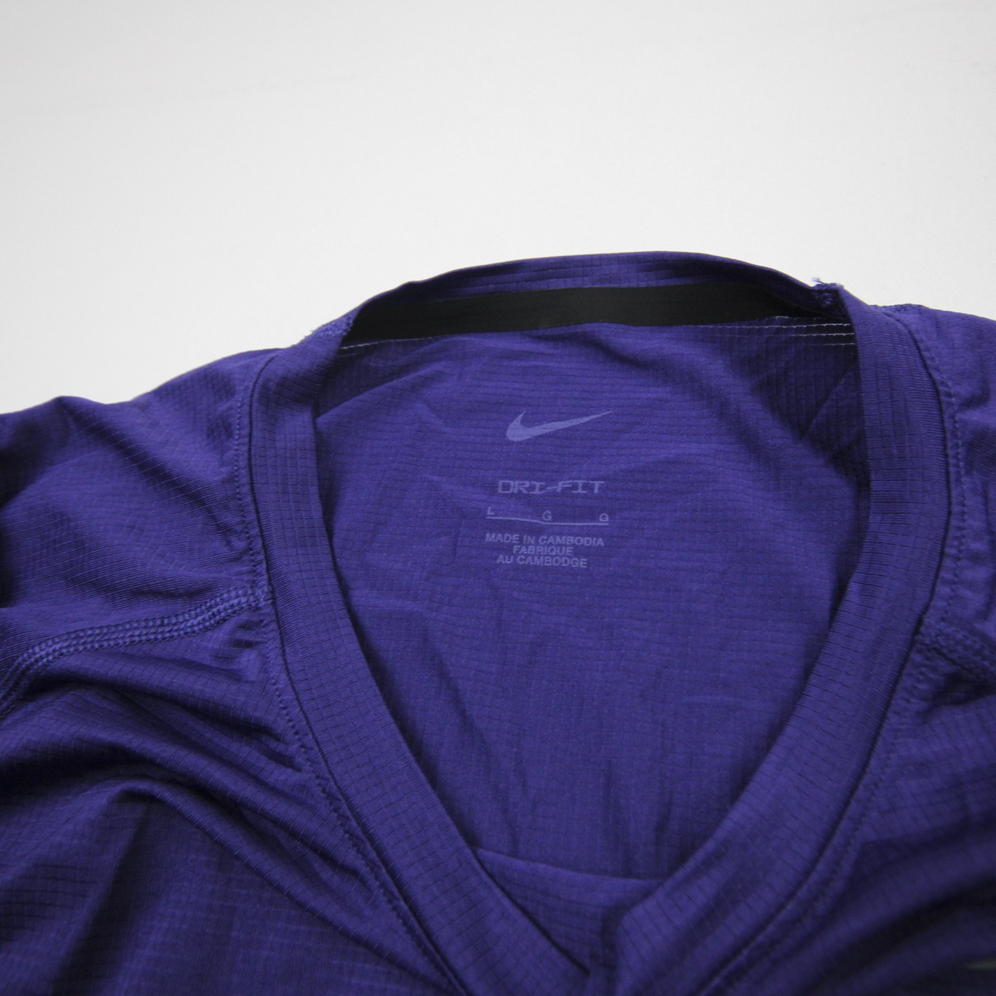 Nike Dri-Fit Short Sleeve Shirt Men’s Purple Used L