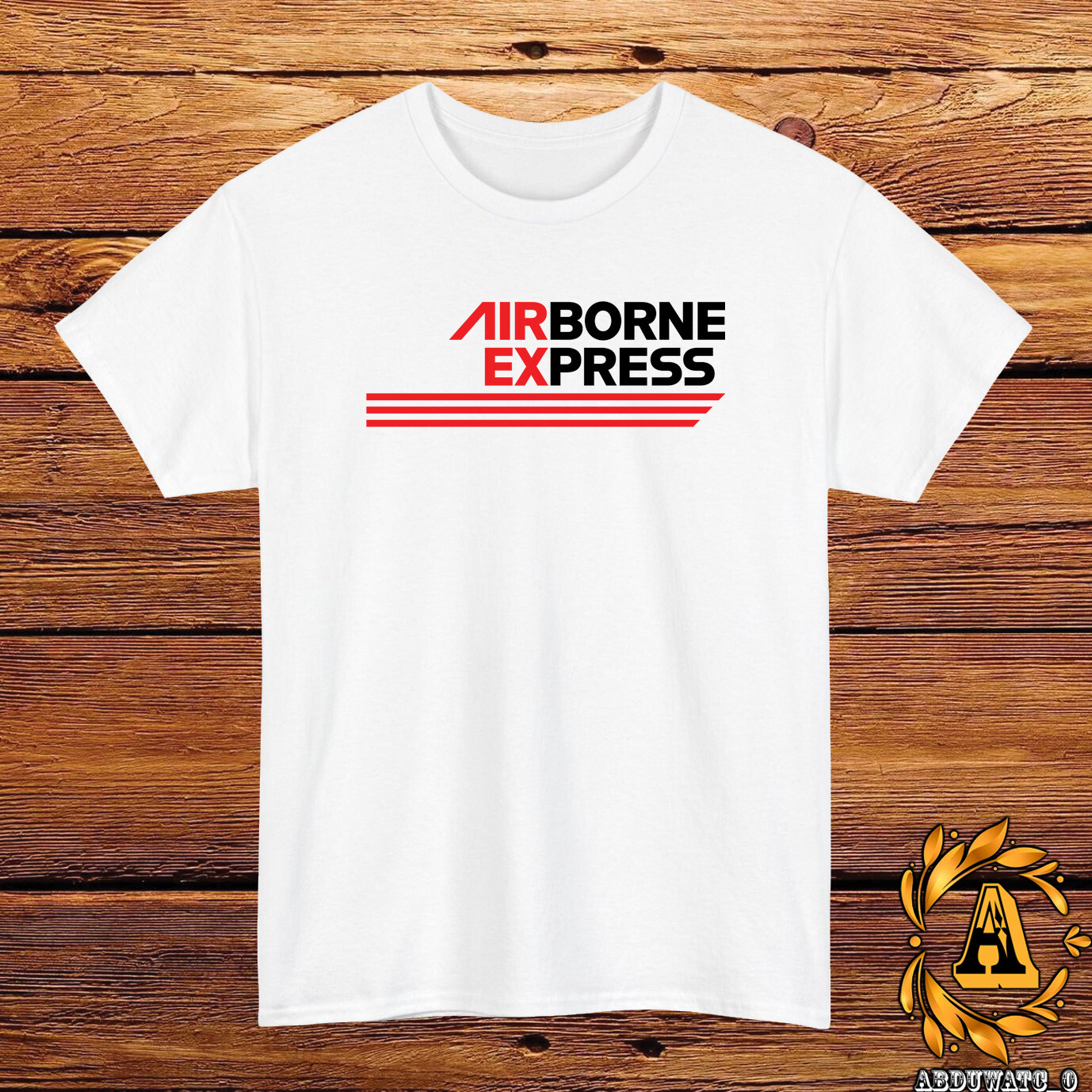 Airborne Express Airlines Logo T-Shirt Black/Grey/White/Navy/Red/Light Blue