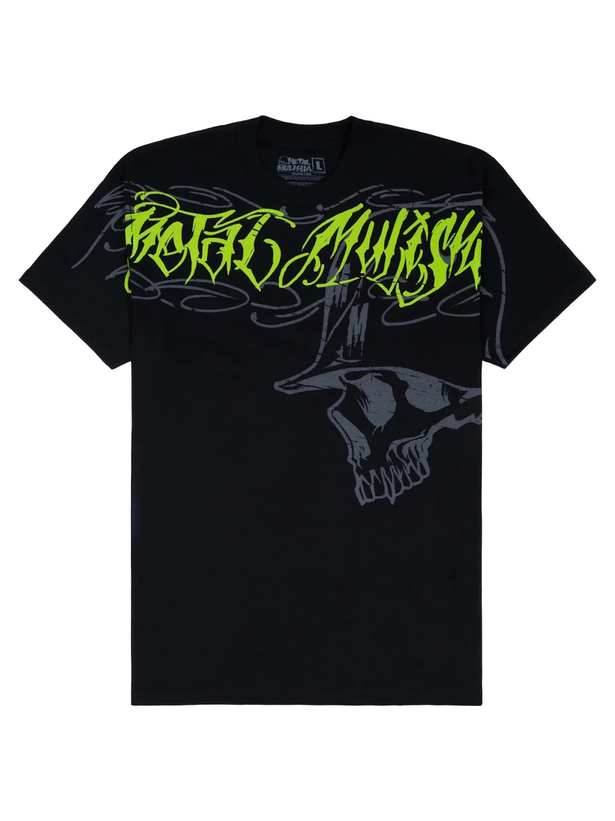 Metal Mulisha Men’s Robber Short Sleeve Graphic T-shirt Skull Helmet MX Logo Tee