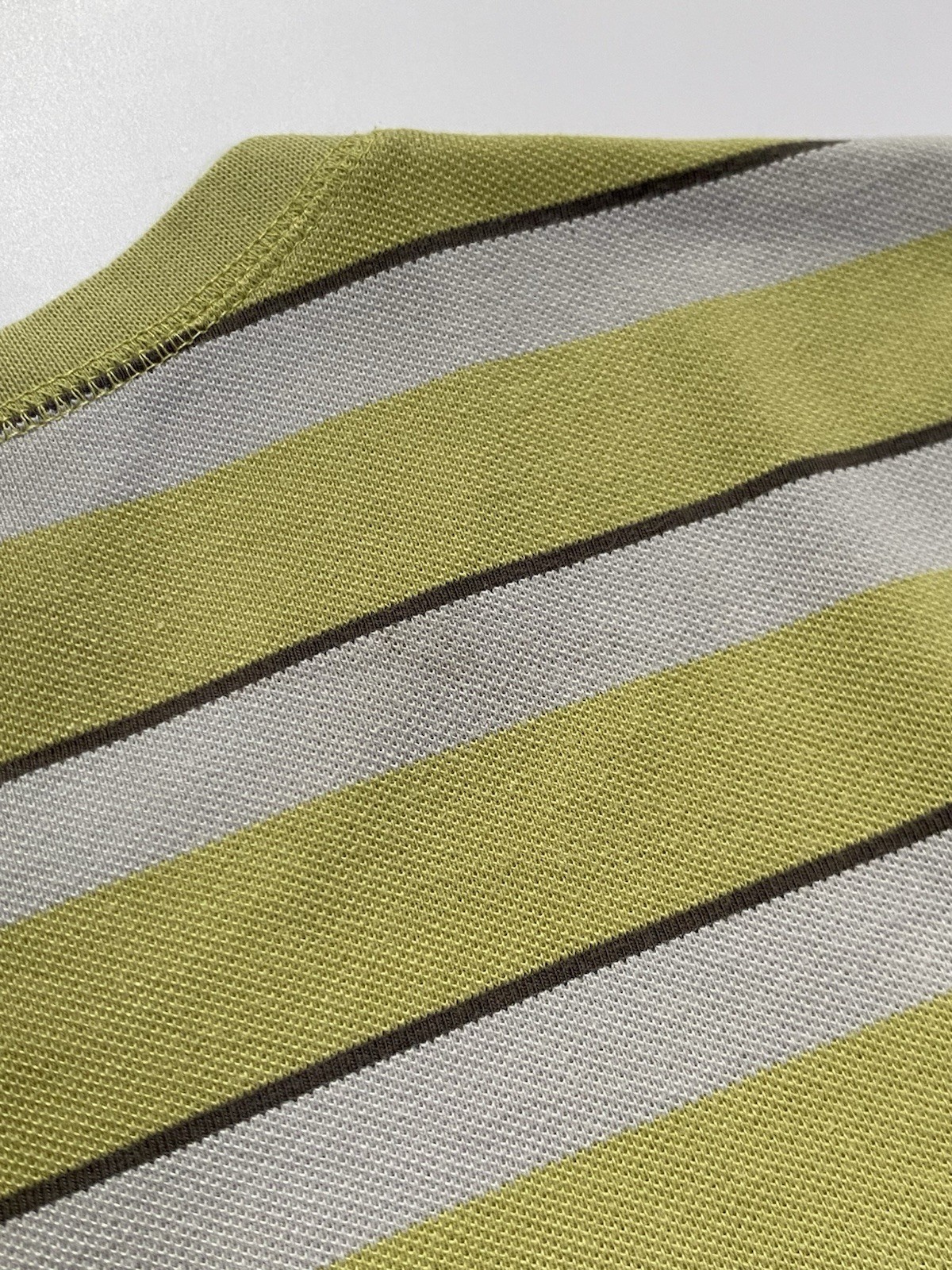 Vintage 2002 Adidas Striped Pique T-Shirt 🧃