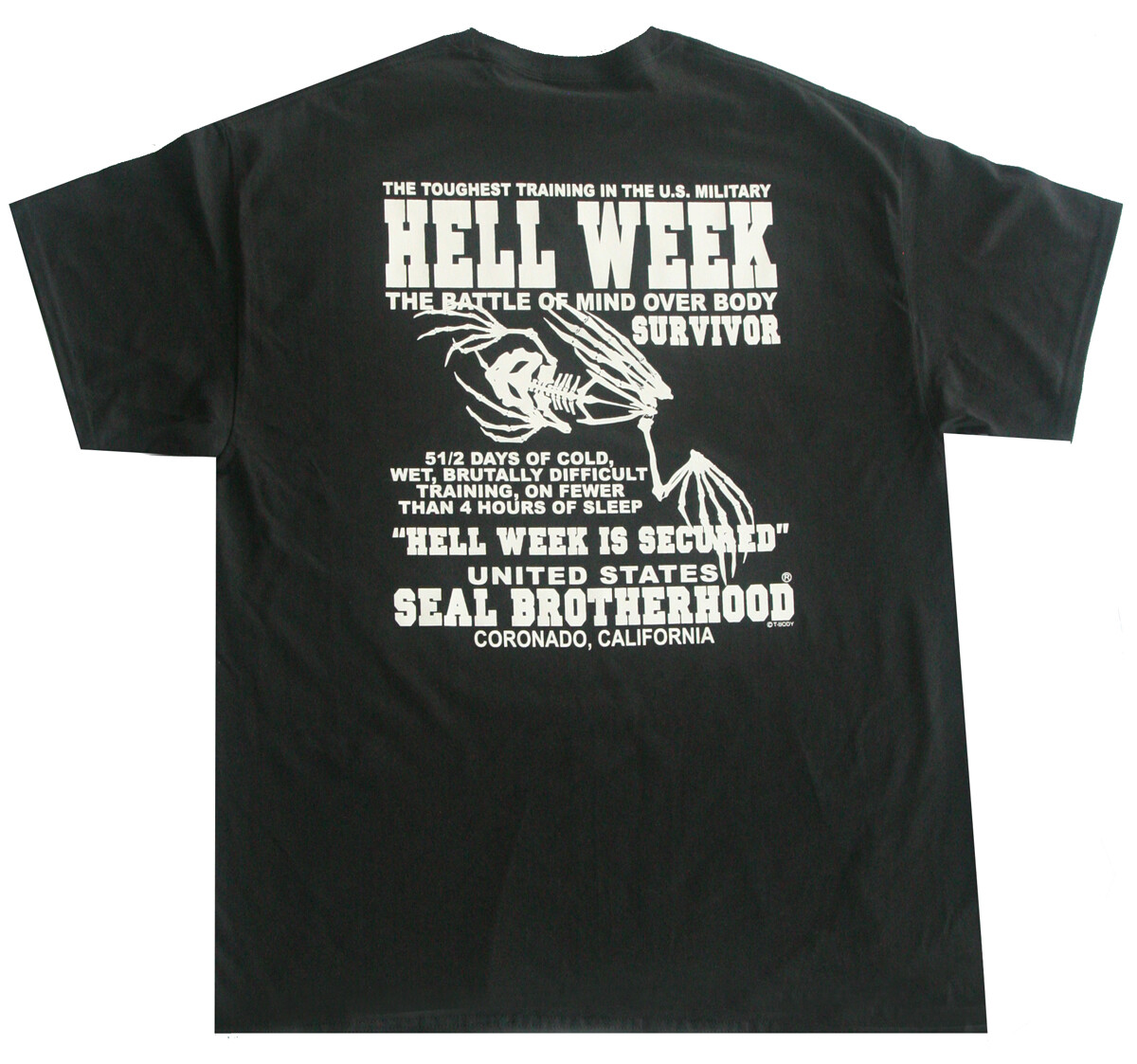 U.S. Seal Brotherhood Hell Week T-Shirt Buds Special Forces Patriotic Gift New