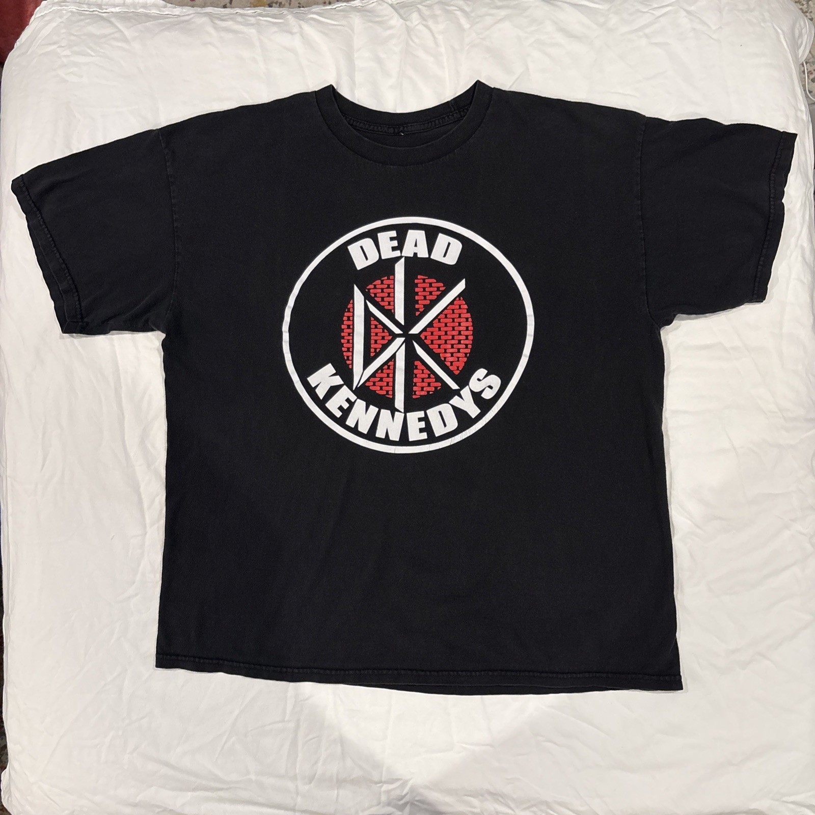 Vintage Dead Kennedys Shirt Mens Black Y2K Band Metal Grunge Punk Size ?? Read