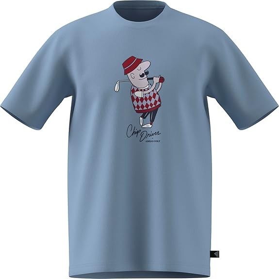Adidas Chip Classic Men’s Casual T Shirt Blue JJ4201 New