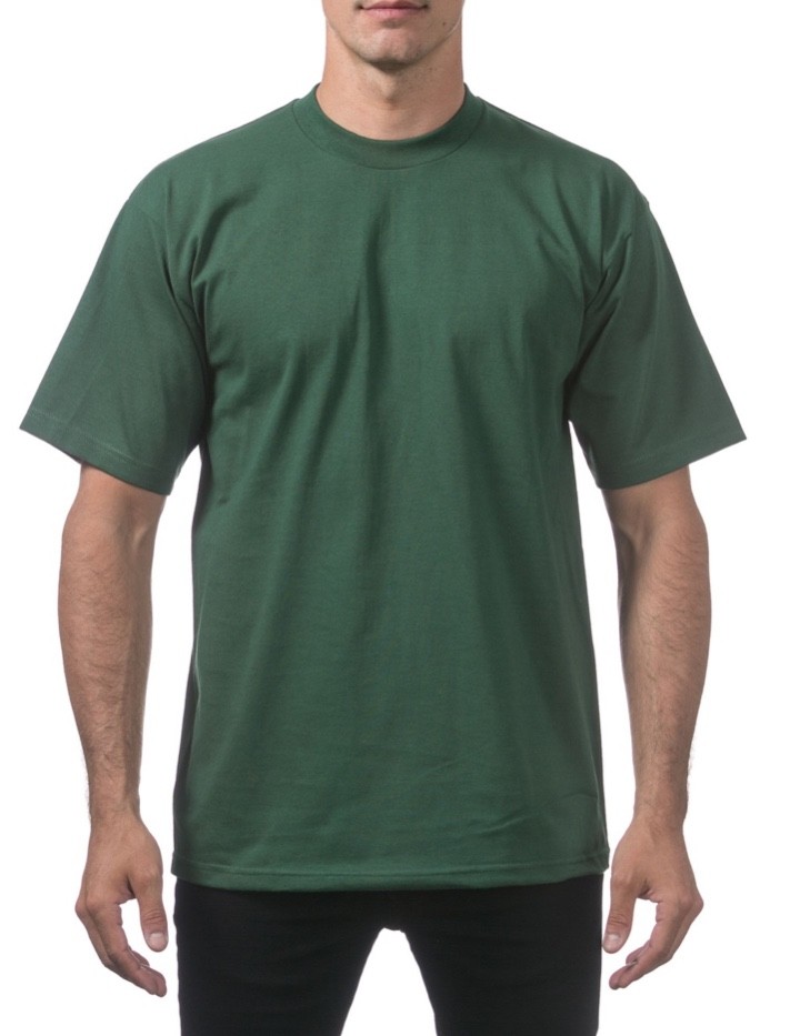 PROCLUB MENS HEAVYWEIGHT SHORT SLEEVE T SHIRTS PRO CLUB CASUAL COTTON TEE SHIRT