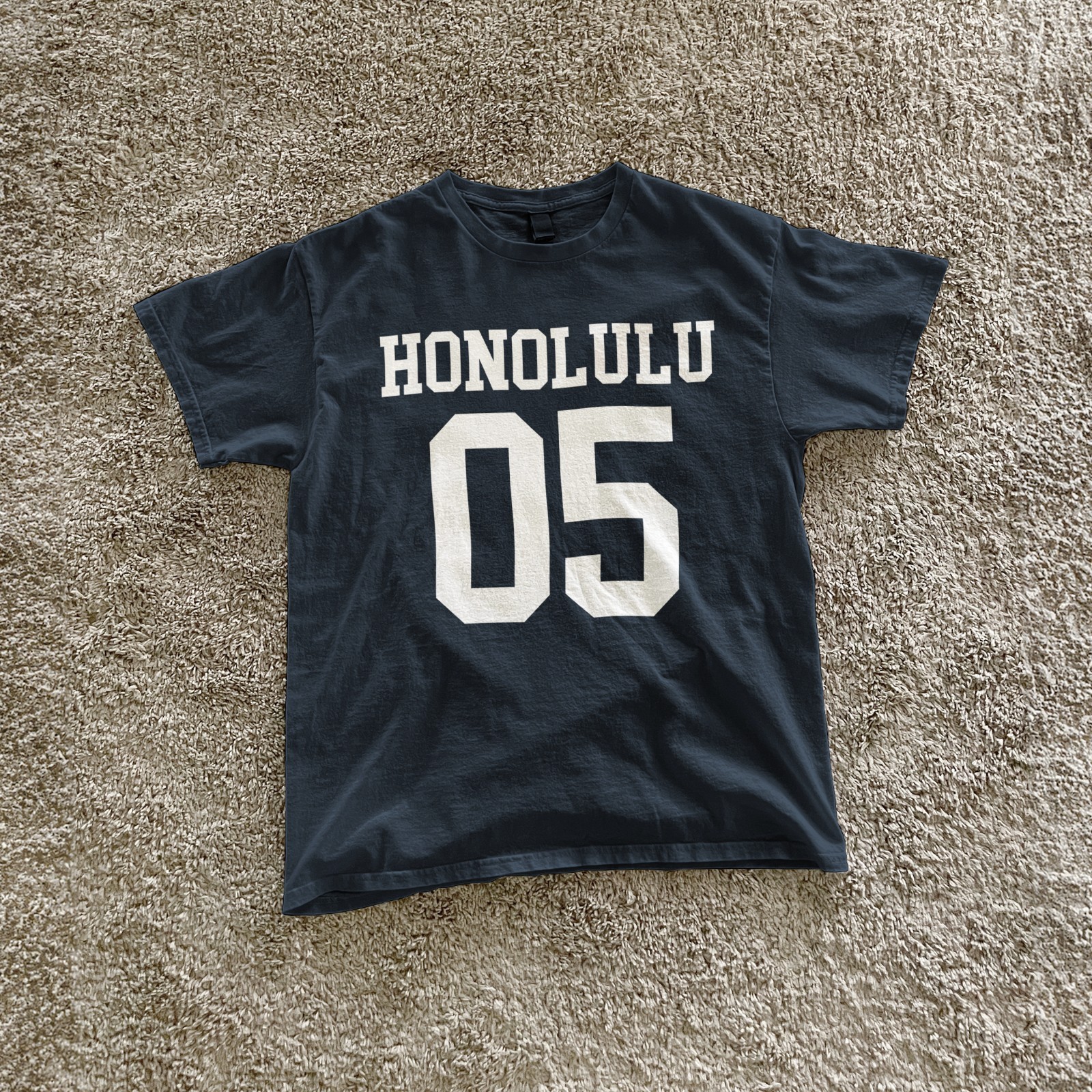 Honolulu 05 tropical retro tee vintage 2005 island shirt
