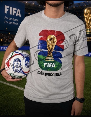 FIFA World Cup Official Licensed Outerstuff T-Shirt NWT Soccer Fan Tee All Sizes