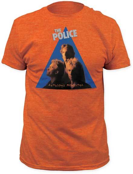 THE POLICE Triangle T SHIRT S-M-L-XL-2XL Brand New Official Impact Merchandising