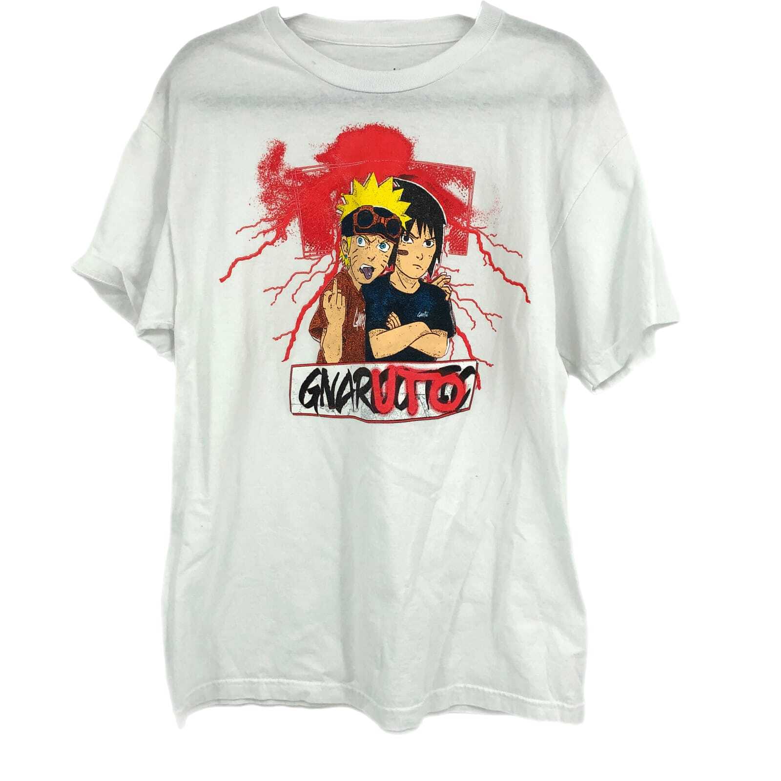 White and Red Graphic Tee-Shirt | Ideal for Any Occasion
