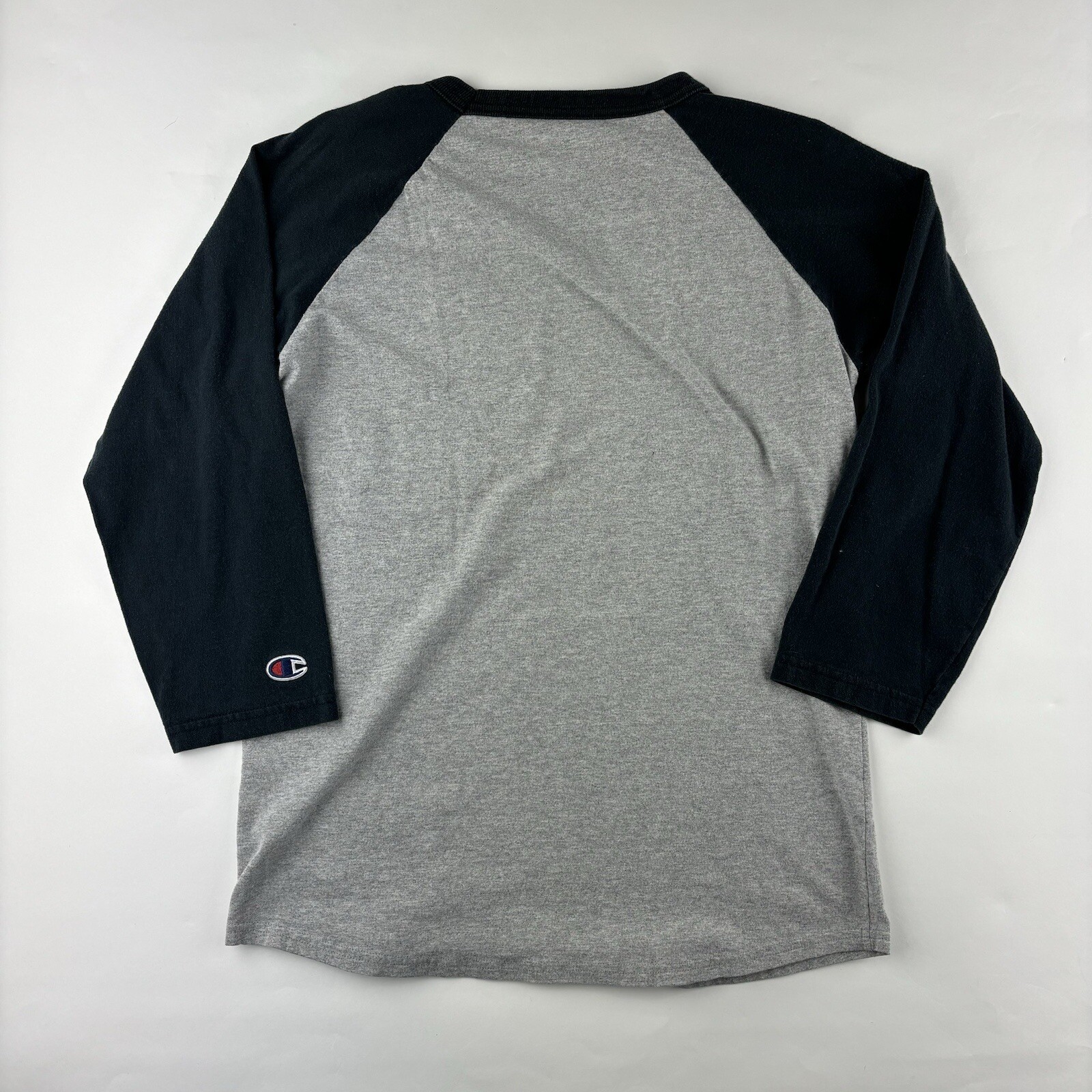 Champion 3/4 Raglan Sleeve Baseball Shirt The Flying Monkey Size Small