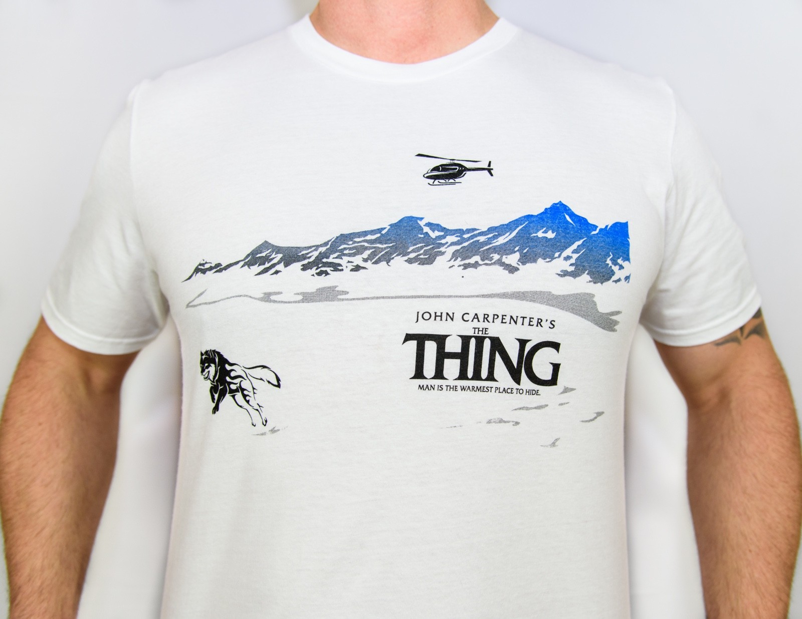 The Thing Movie T-Shirt Horror John Carpenter Kurt Russell Sci-Fi