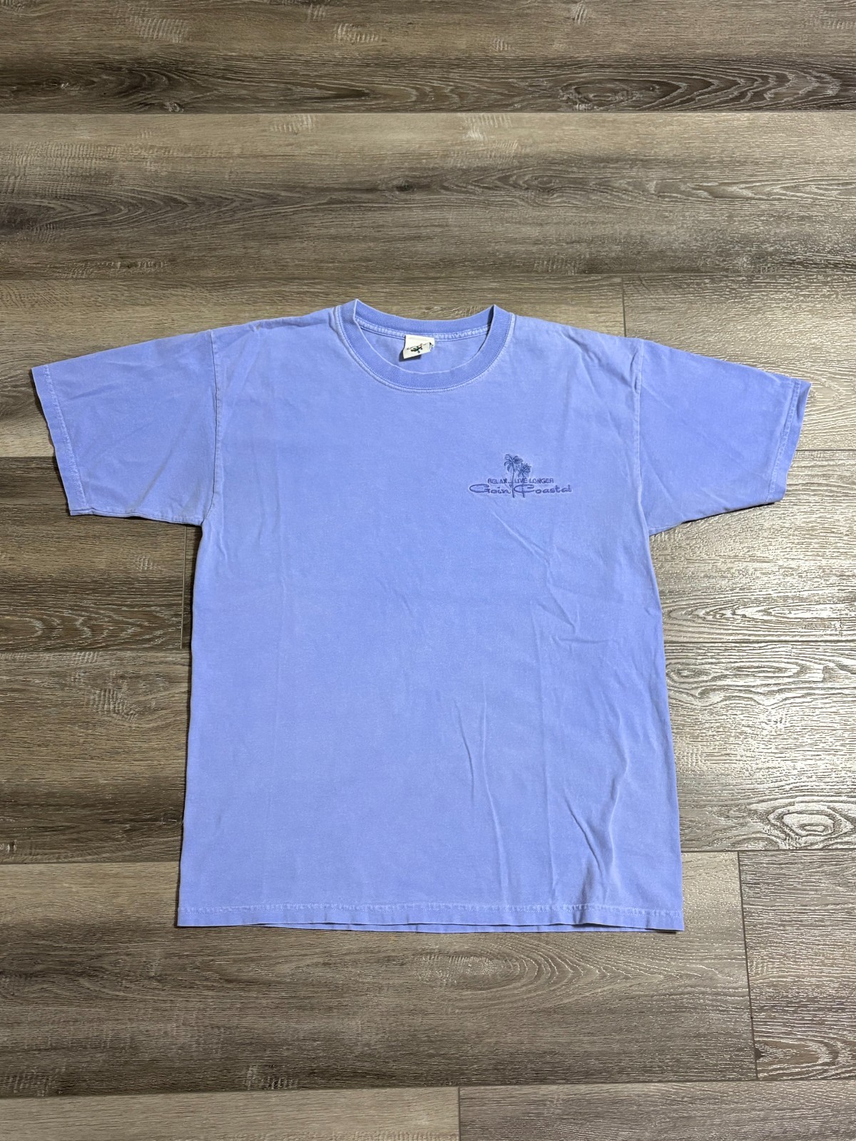 Vintage Goin’ Coastal Beach Surfer Blue Shirt Retro Surfwear Y2K – Men’s Large