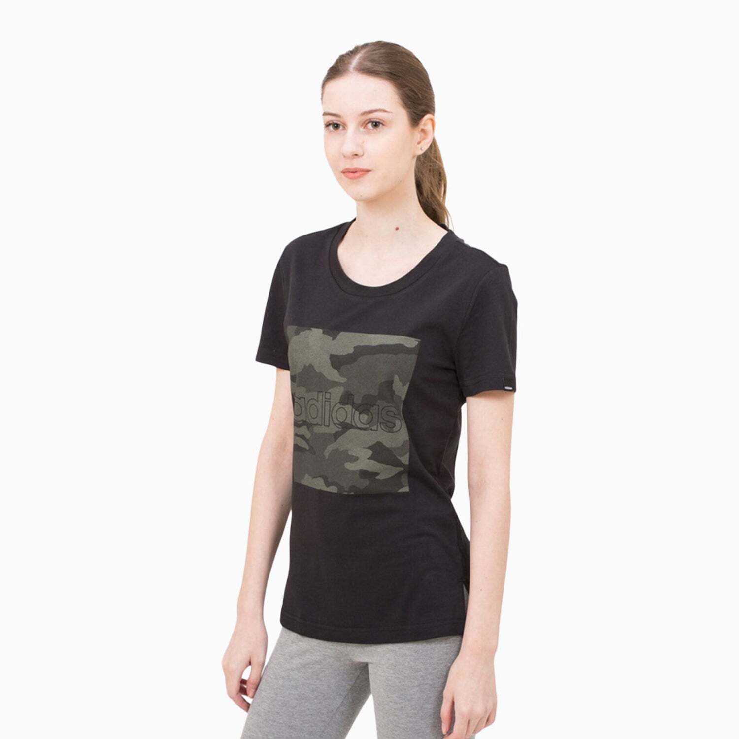 adidas Women’s Boxed Camo T Shirt
