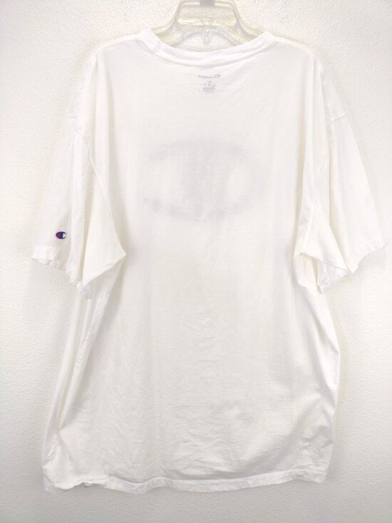 Champion Men’s T-Shirt 3XLT Tall White Logo