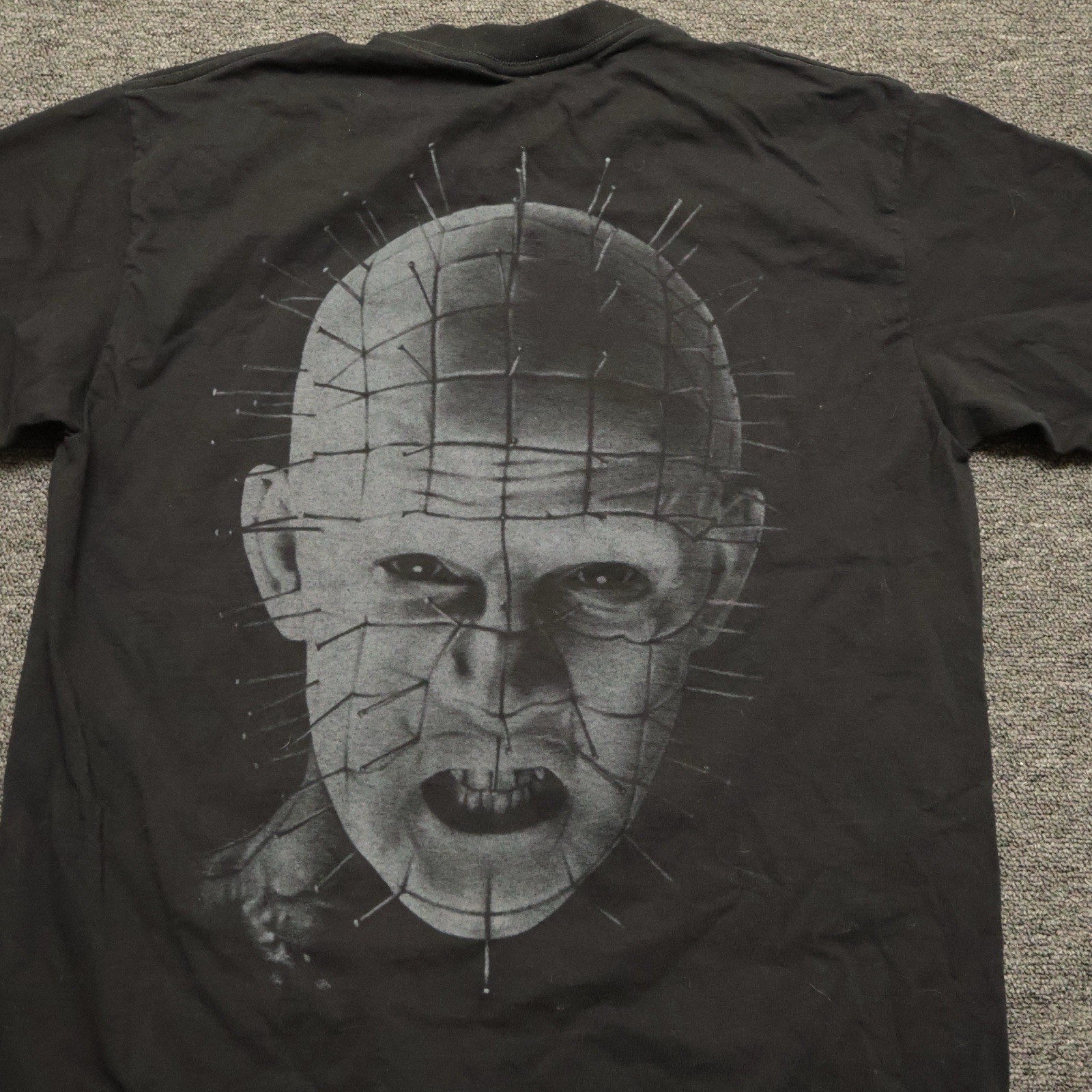Vintage 90s Hellraiser Pinhead Bootleg Shirt XL – Obscure Colombian Import