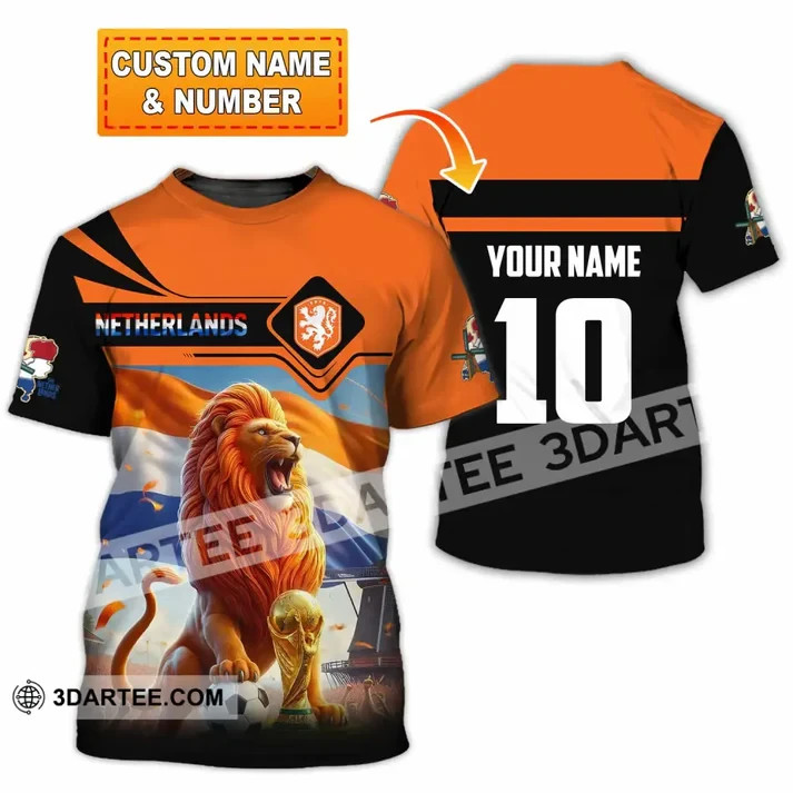 Unisex Shirt – Custom Netherlands World Cup 2026 3D Shirt VK13775