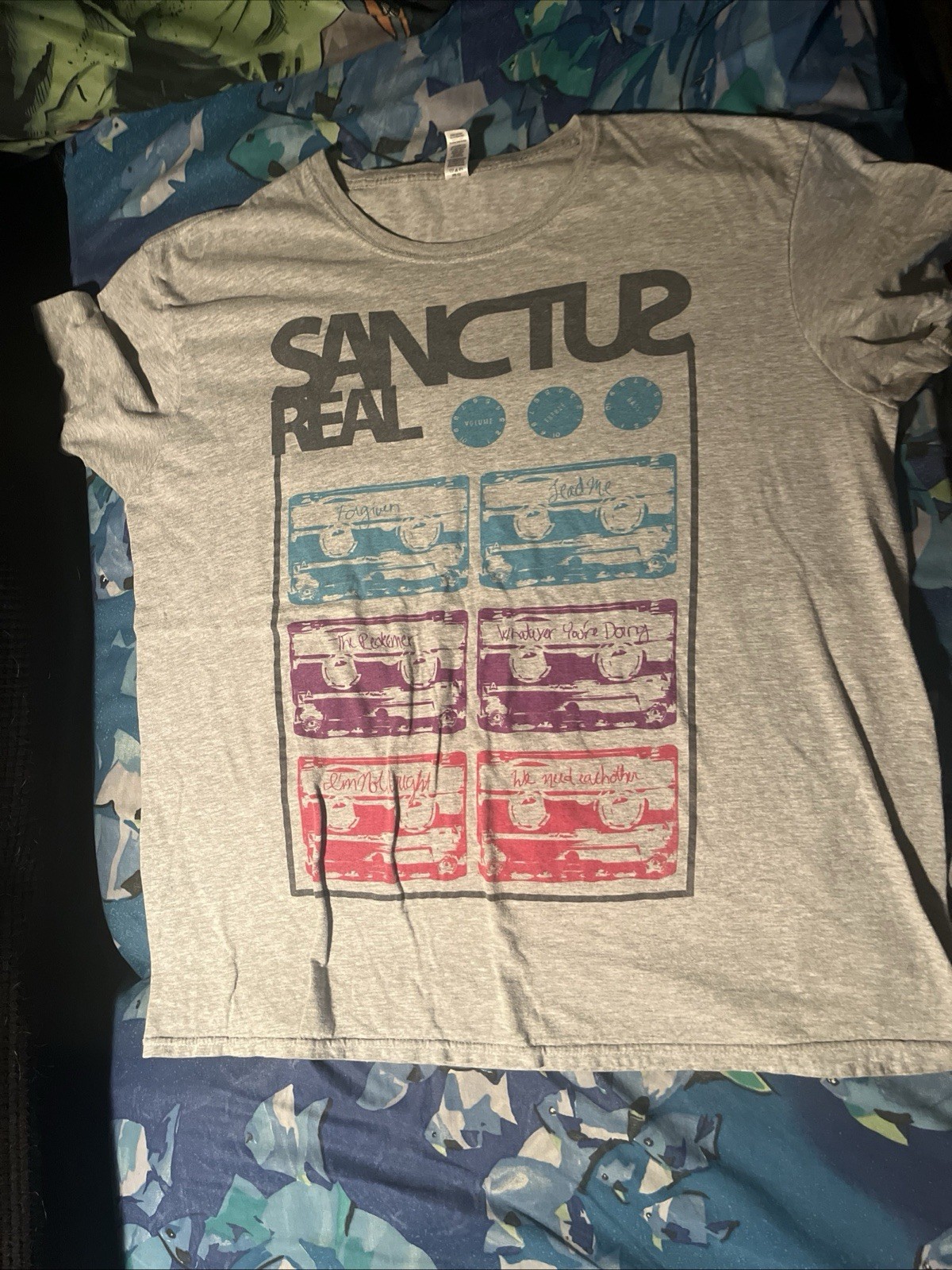 Sanctus Real We Need Each Other Shirt Size XL Gray