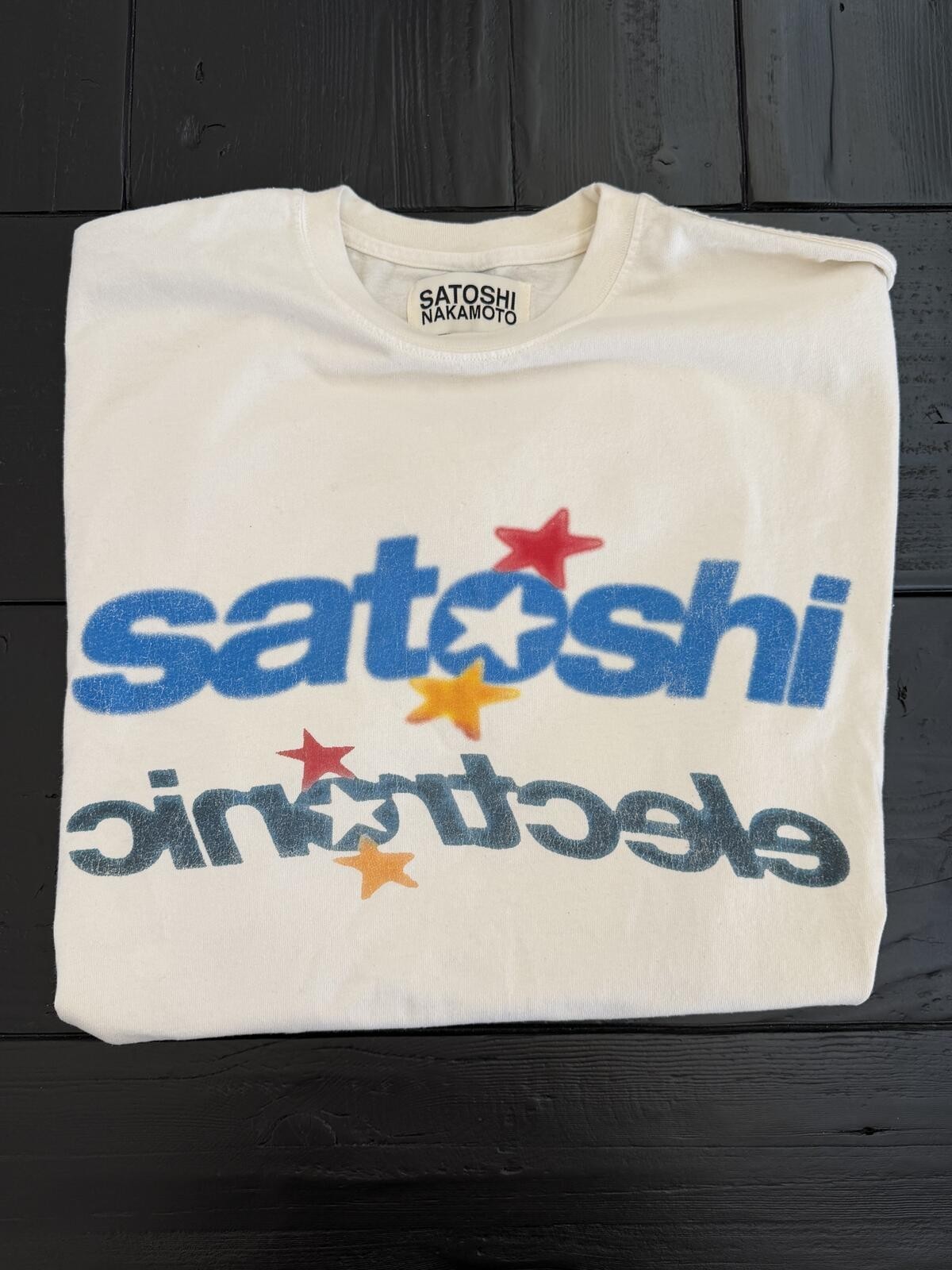 Satoshi Nakamoto Electric Tee – XXL