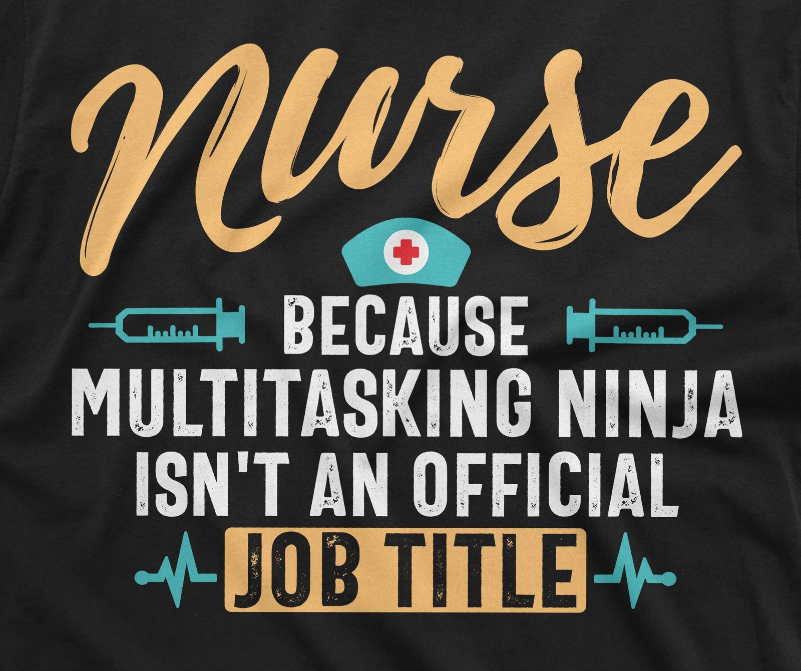 Nurse Funny shirt Nurses day Multitasking Tee Shirt Gift for Wife Mom CNA RN tee