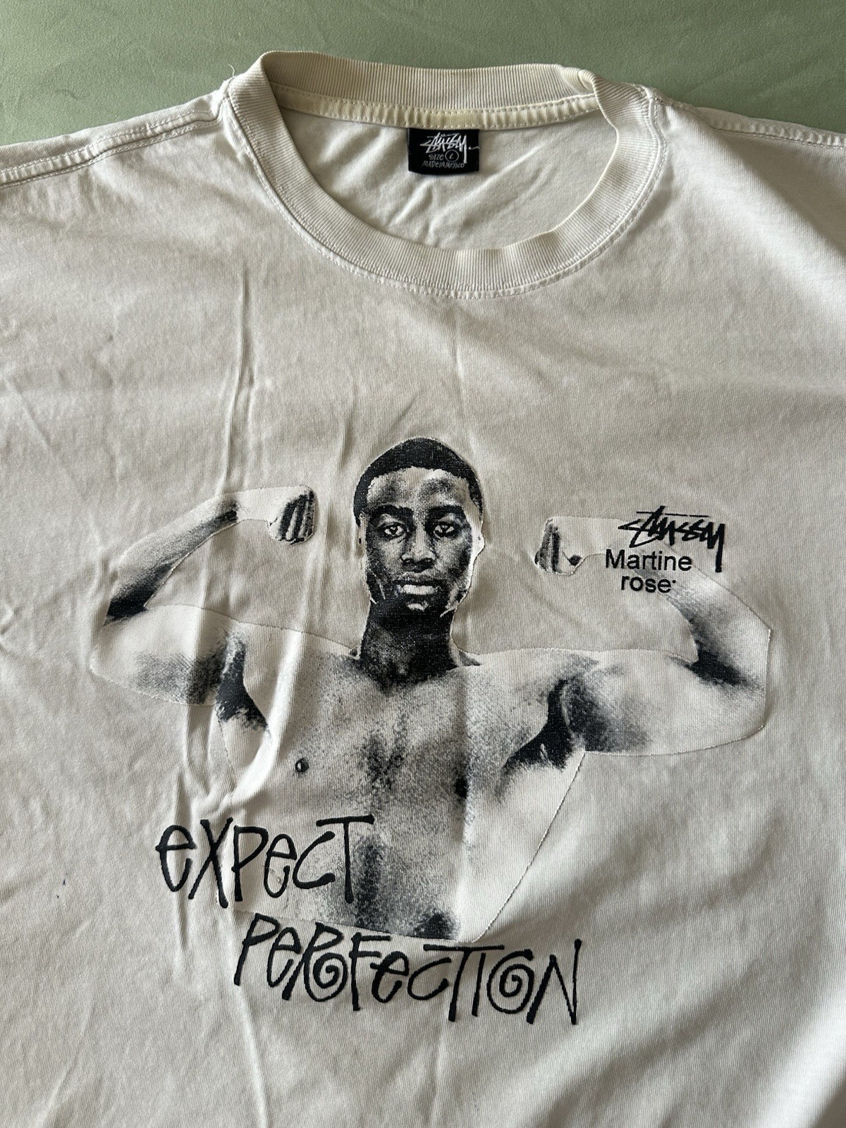 Stussy X Martin Rose Stand Firm Tee Mens Size Large