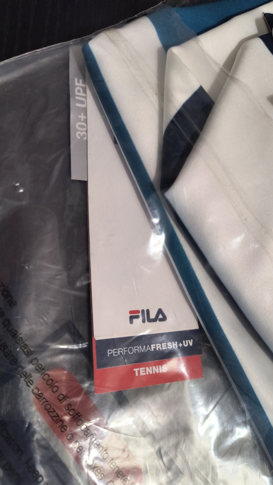 Fila Men’s Heritage Stripe Polo Shirt