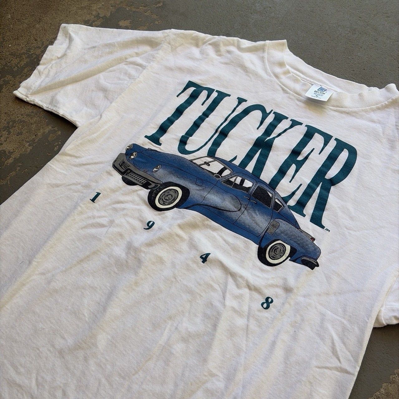 Vintage 90’s The Tucker Car – graphic T – shirt – size XL – single stitch