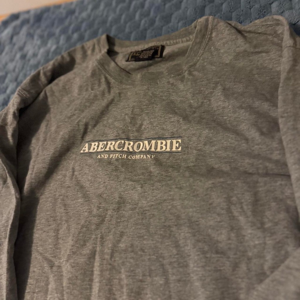 Vintage 90s Gray Abercrombie & Fitch long sleeve shirt #vintage #abercrombie #ma
