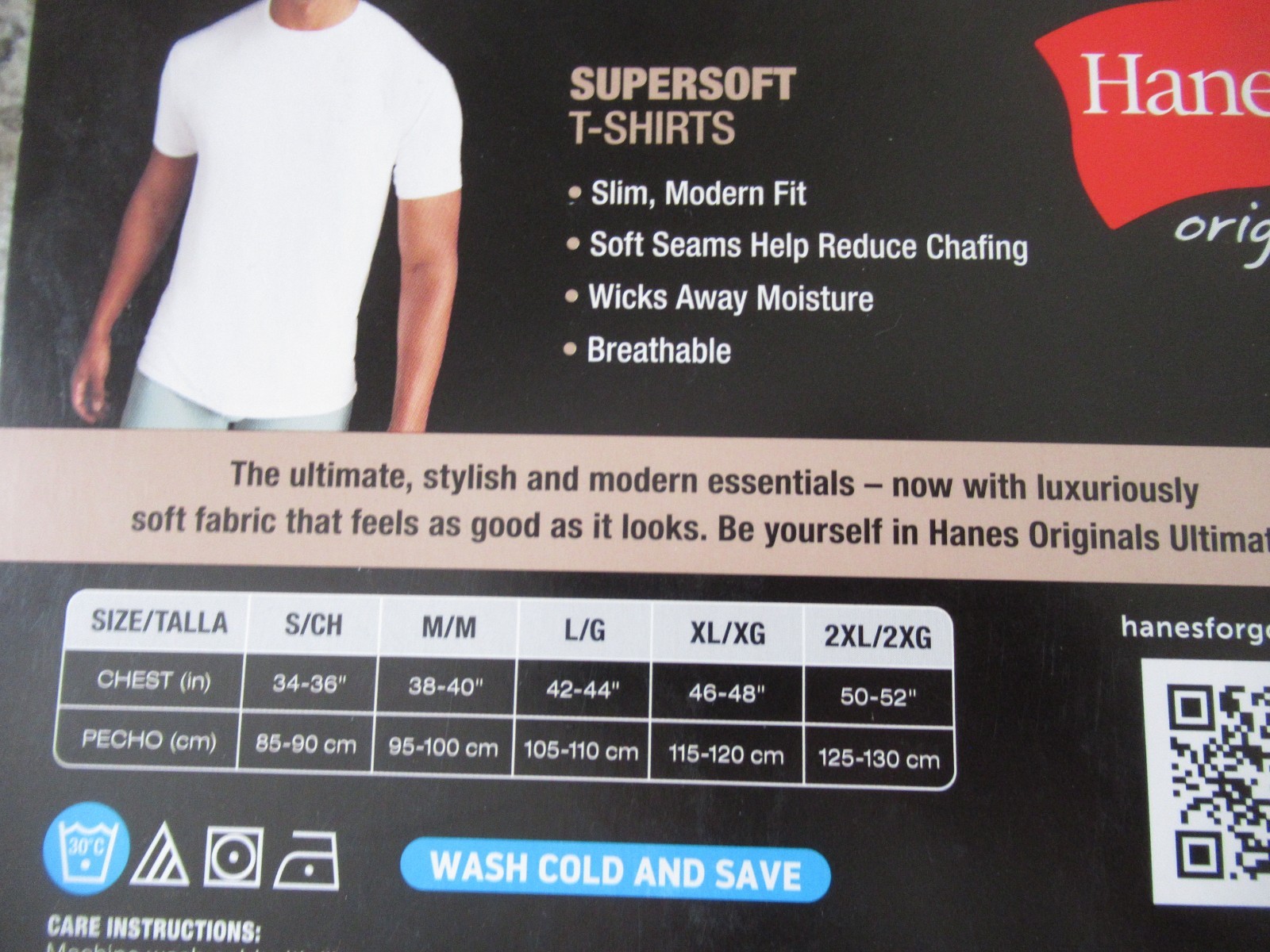 Hanes White T Shirts Sz Small Tagless 4 Total Softest Supersoft Slim Modern Fit