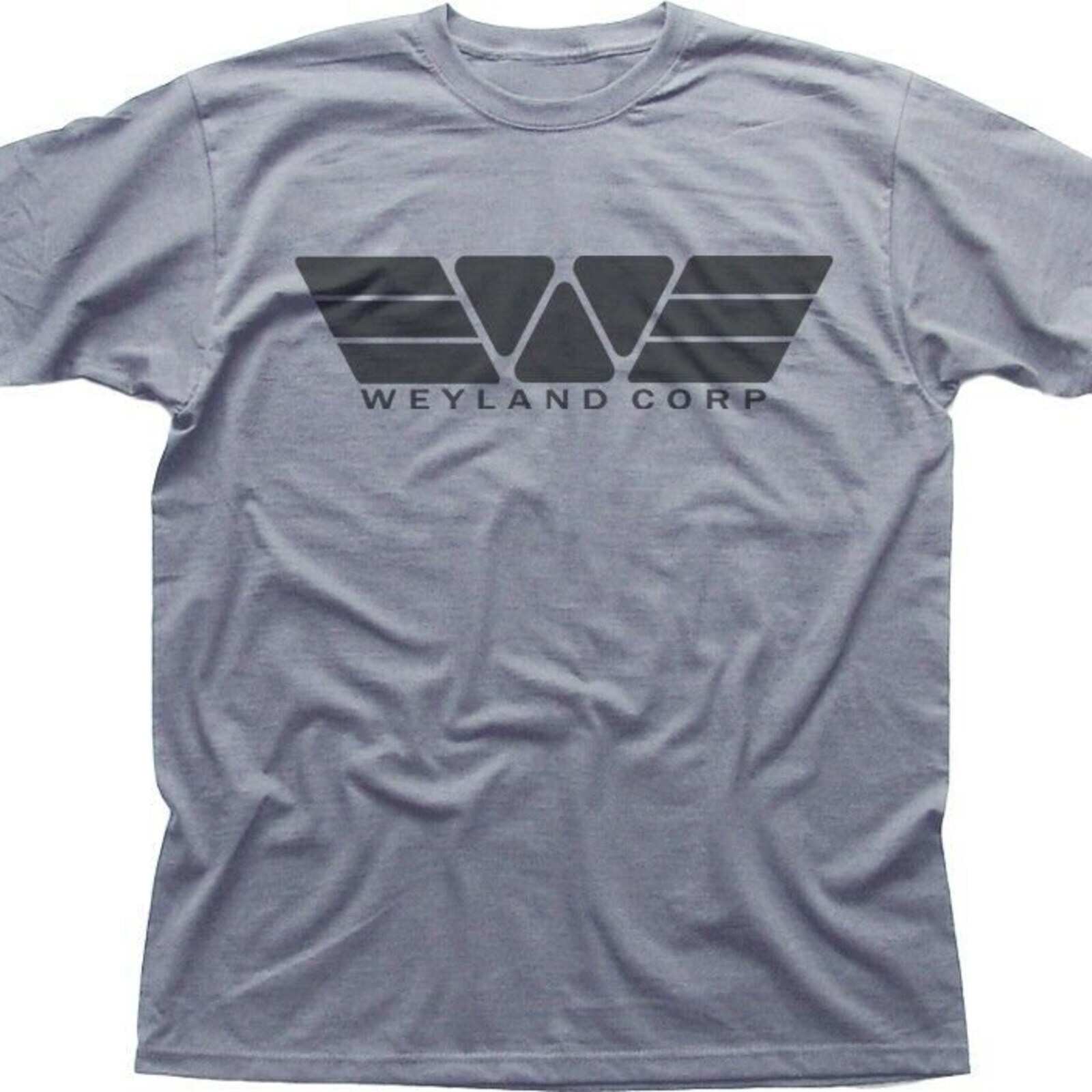WEYLAND Corporation Corp Yutani ALIENS PROMETHEUS heather grey t-shirt